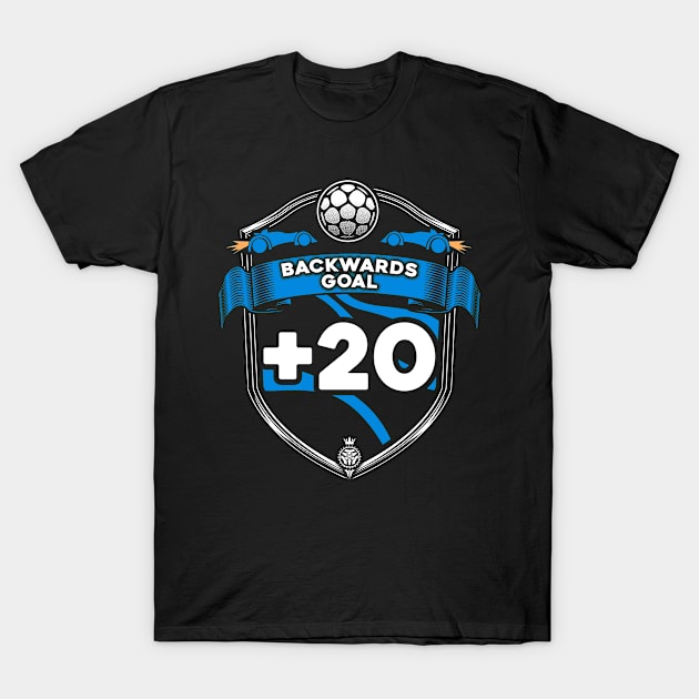 Rocket League Video Game Backwards Goal Funny Gifts T-Shirt by justcoolmerch